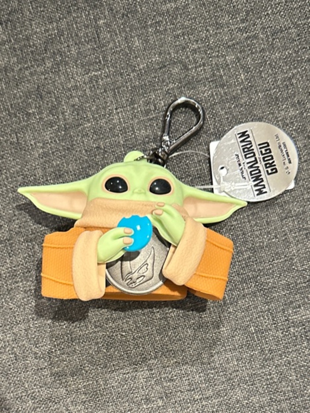 Bath & Body Works: The Child Hand Sanitizer Holder - Lime Green & Orange